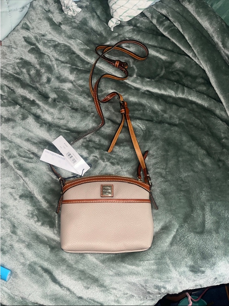 Dooney  Bourke Pebbled Leather Crossbody Brand New